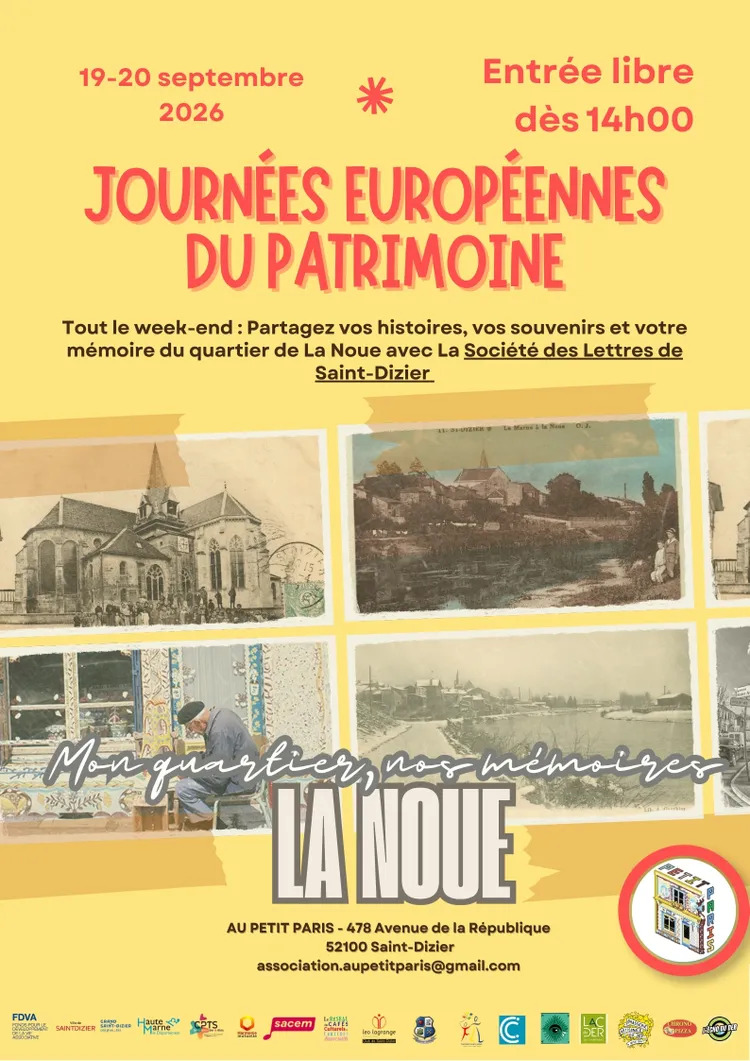 Journées du Patrimoine : La Noue : Mon quartier, nos mémoires