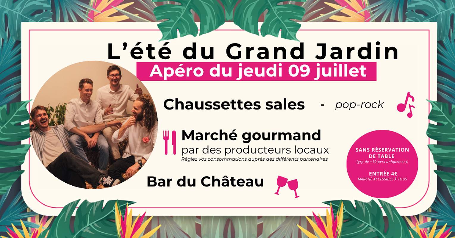 Apéro du jeudi 9 juillet - Chaussettes Sales