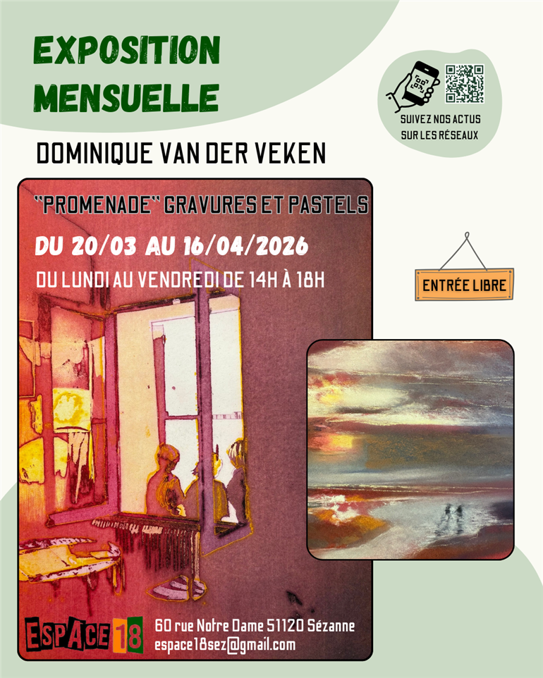 Affiche réseaux Dominique Van der Veken - 1