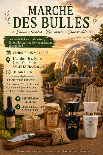 Marché des bulles