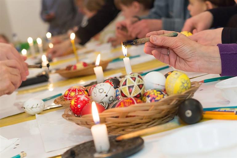 Atelier de décoration de Pysanky
