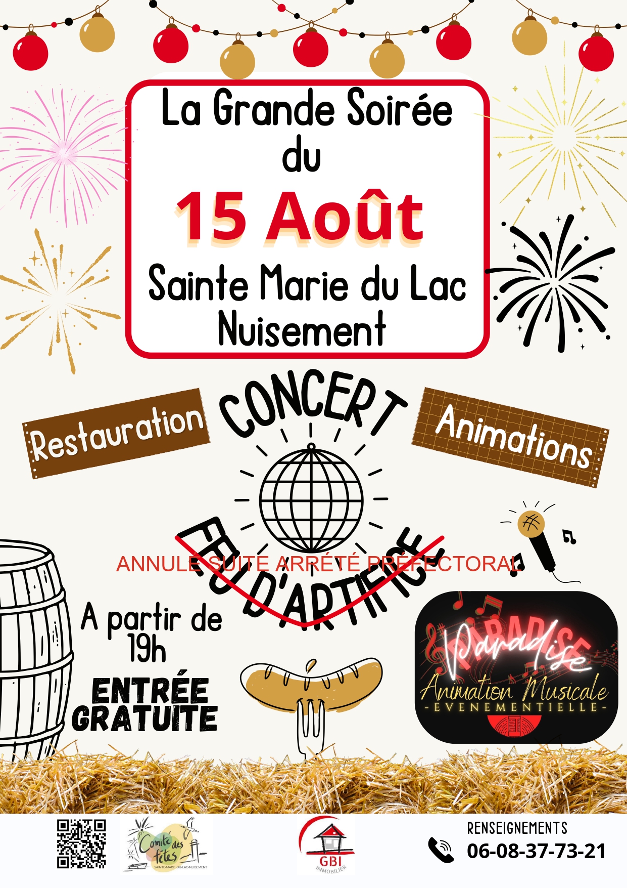 La grande soirée du 15 août