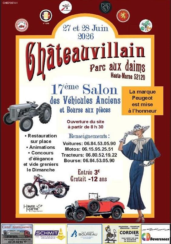 17e salon des véhicules anciens et bourse aux pièces