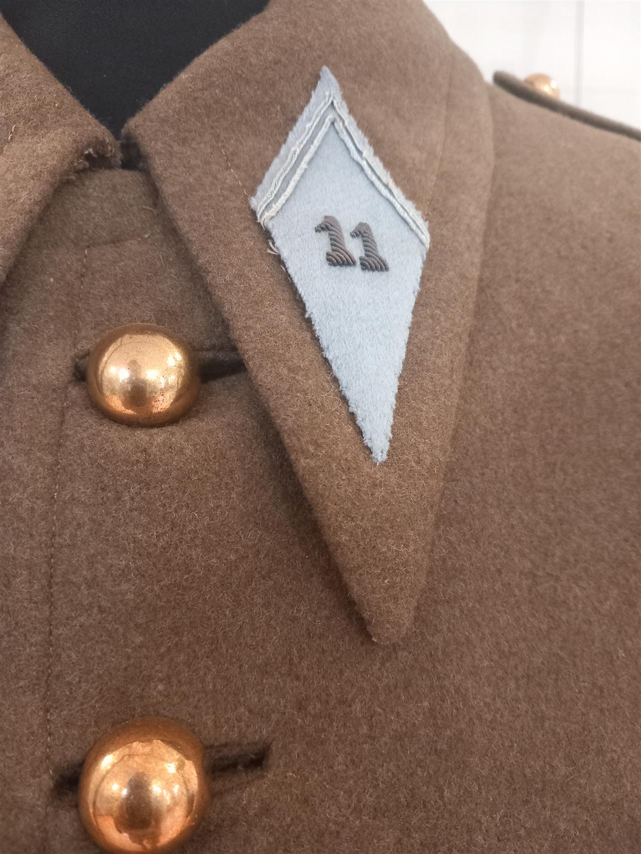 Tenue du lieutenant Jean Bréchignac en 1940