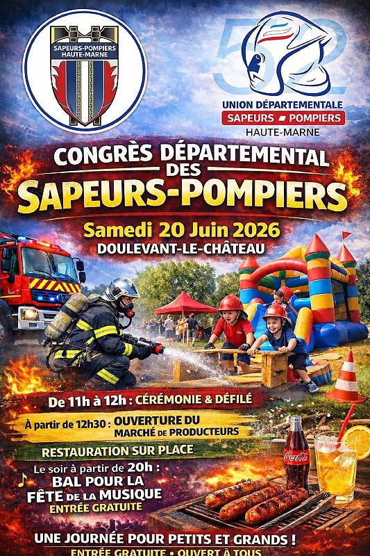 Congrès départemental des sapeurs-pompiers