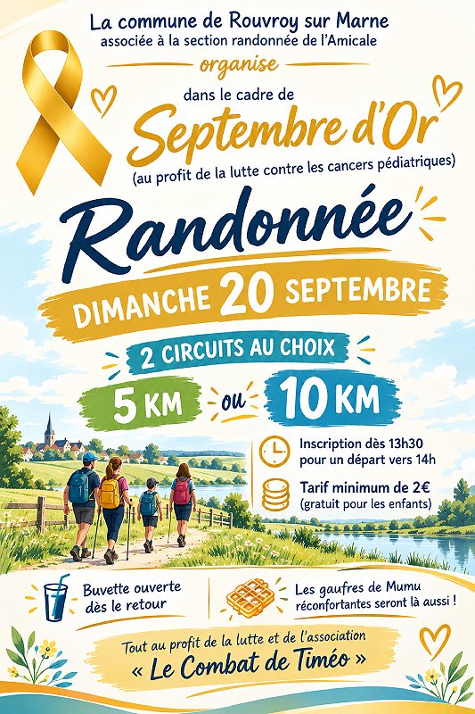 Randonnée de Rouvroy-sur-Marne