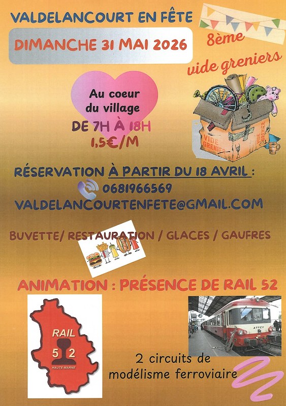 Valdelancourt en fête — visuel événement