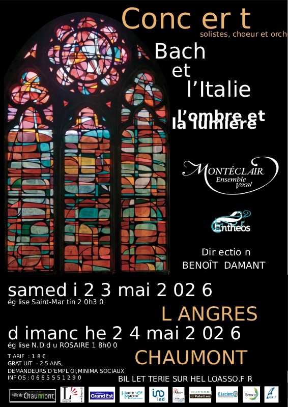 Concert Bach et l'Italie — visuel événement