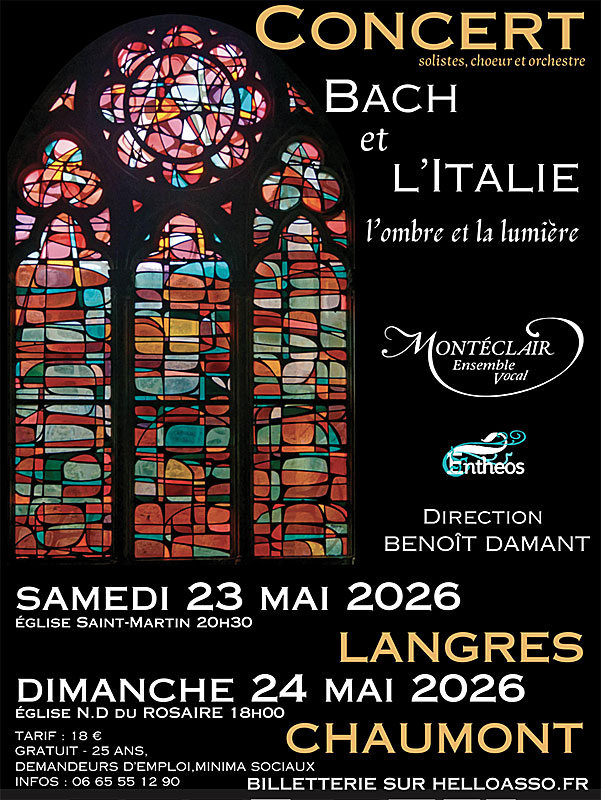 Concert Bach et l’Italie, de l’ombre à la lumière