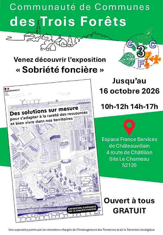 Événement : Exposition "Sobriété foncière"