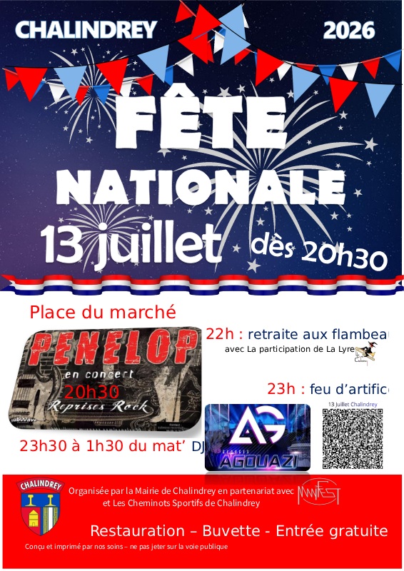 Fête Nationale à Chalindrey