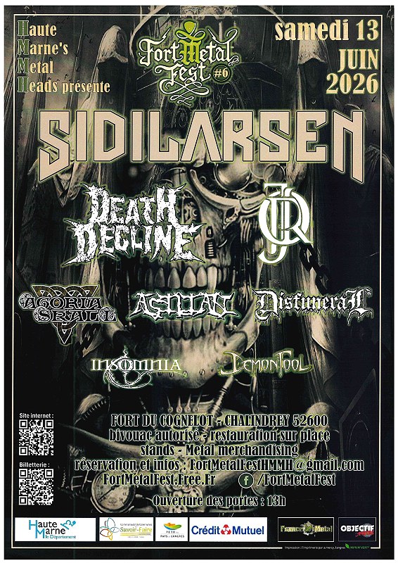 FORT METAL FEST #6 - AU FORT DU COGNELOT — visuel événement