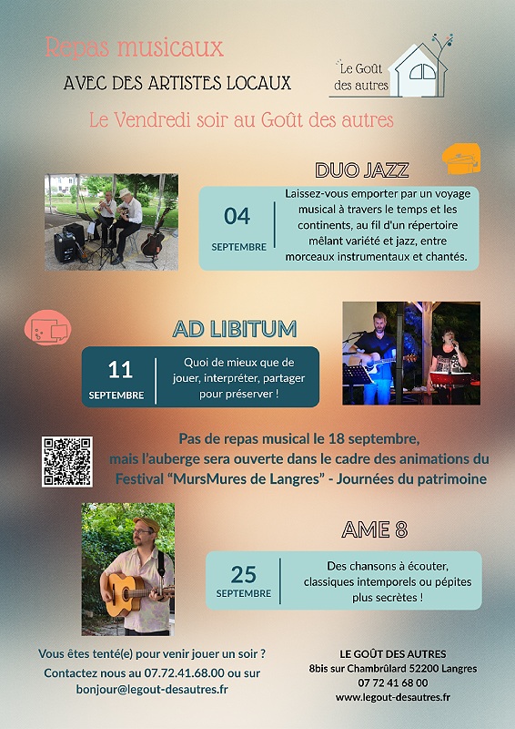 Repas musicaux - Ad Libitum