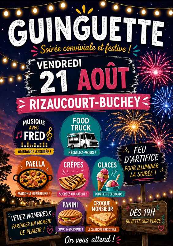 La guinguette mobile à Rizaucourt-Buchey