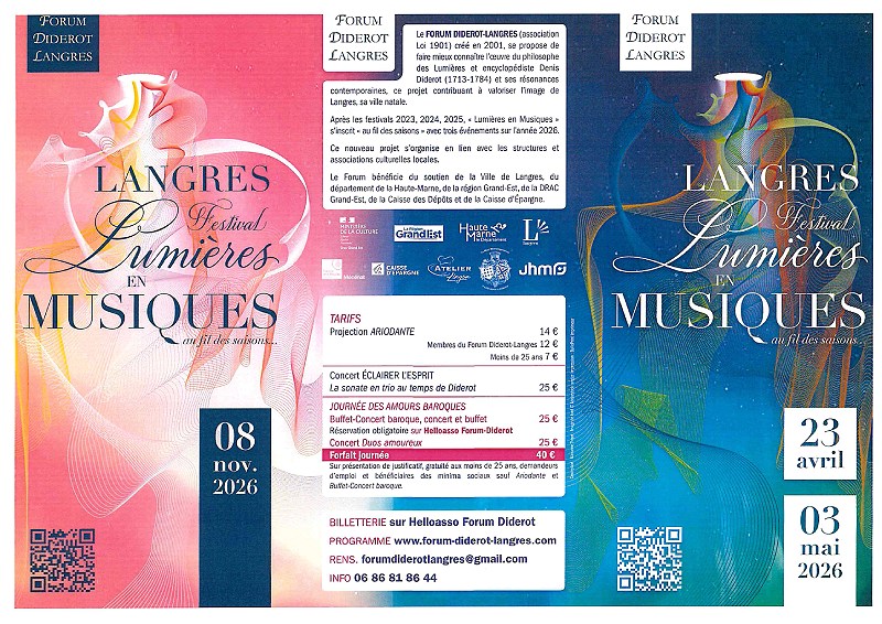 Lumières en musiques - Journée des amours baroques — visuel événement