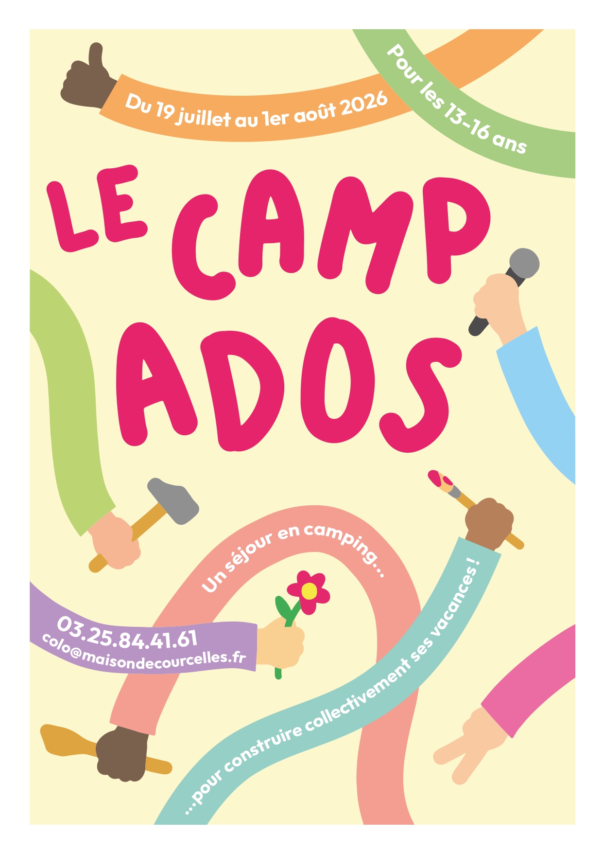 Le Camp Ados — visuel événement