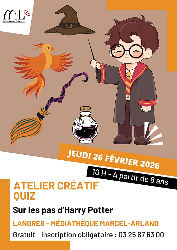 Atelier créatif et quiz - Sur les pas d'Harry Potter