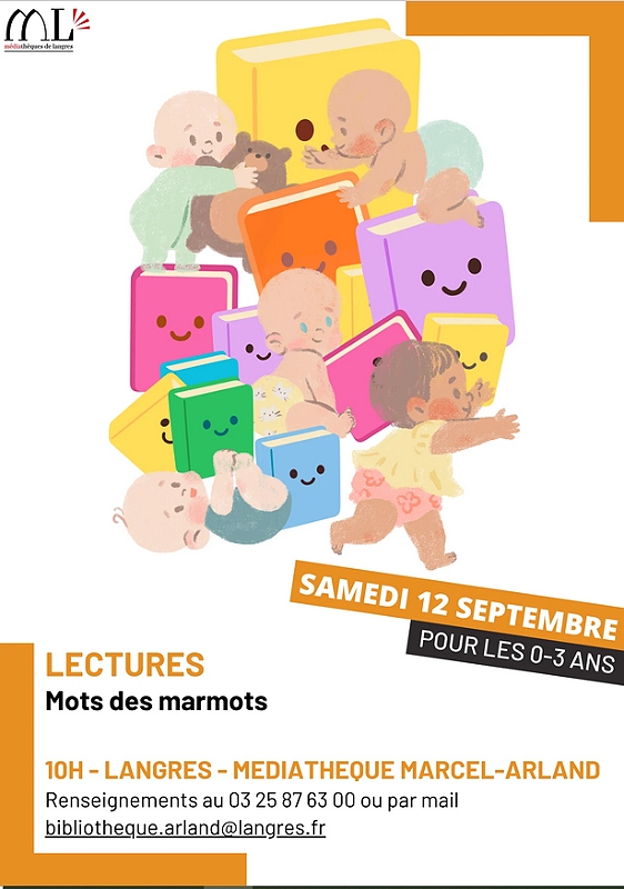 Lectures, Comptines et Jeux de Doigts - Mots des Marmots — visuel événement