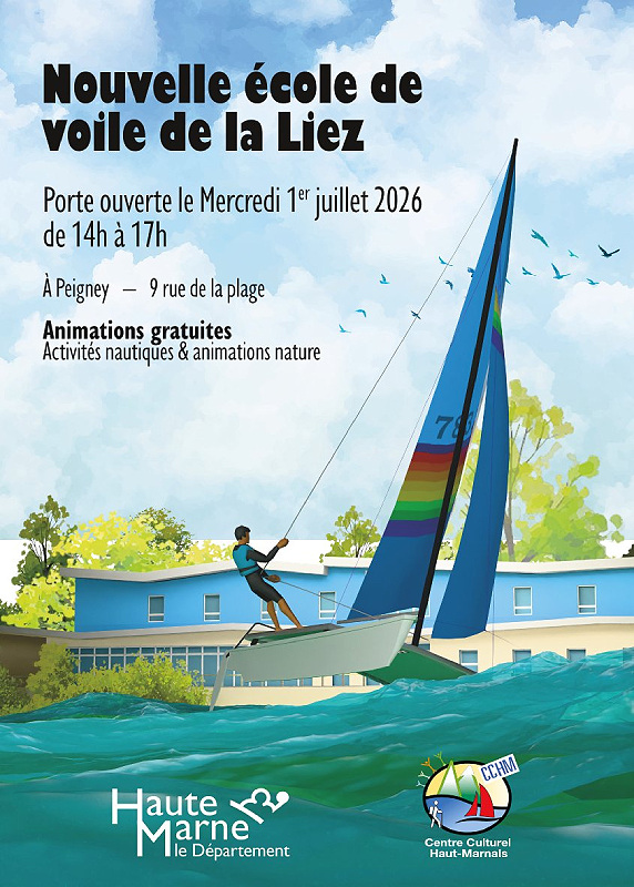 Portes ouvertes de l’école de voile du lac de la Liez