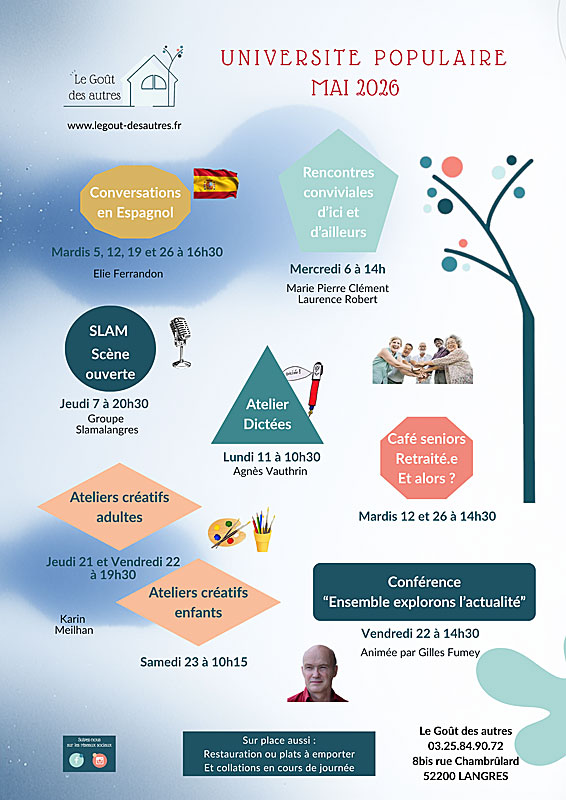 Ateliers Slam — visuel événement