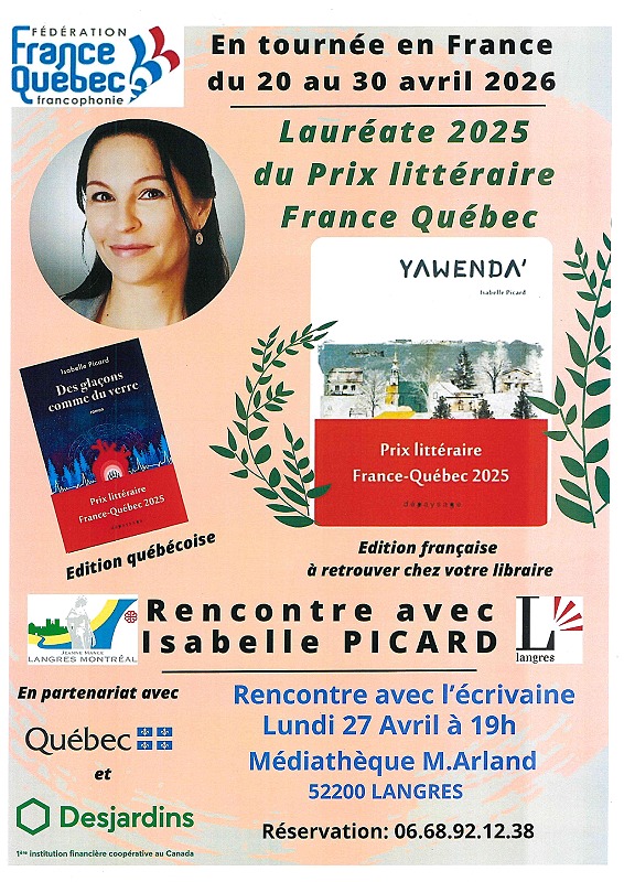 Rencontre avec Isabelle Picard — visuel événement