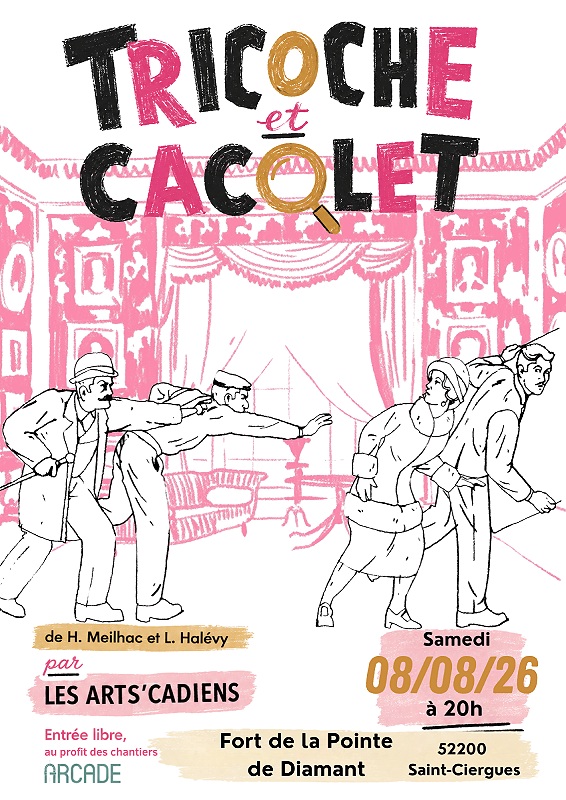 Spectacle au fort de la Pointe de Diamant "Tricoche et Cacolet"