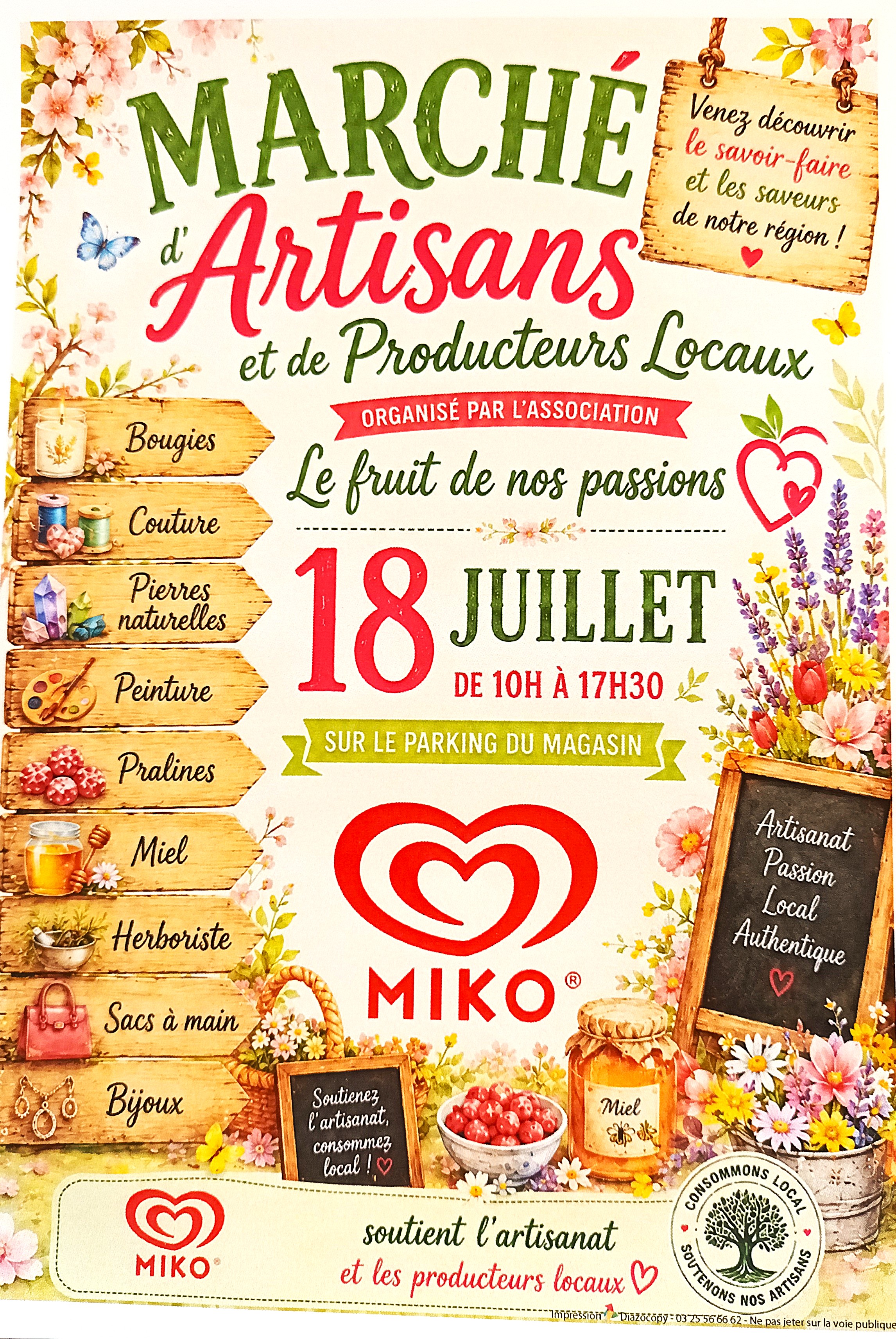 Marché d'Artisans et de Producteurs Locaux