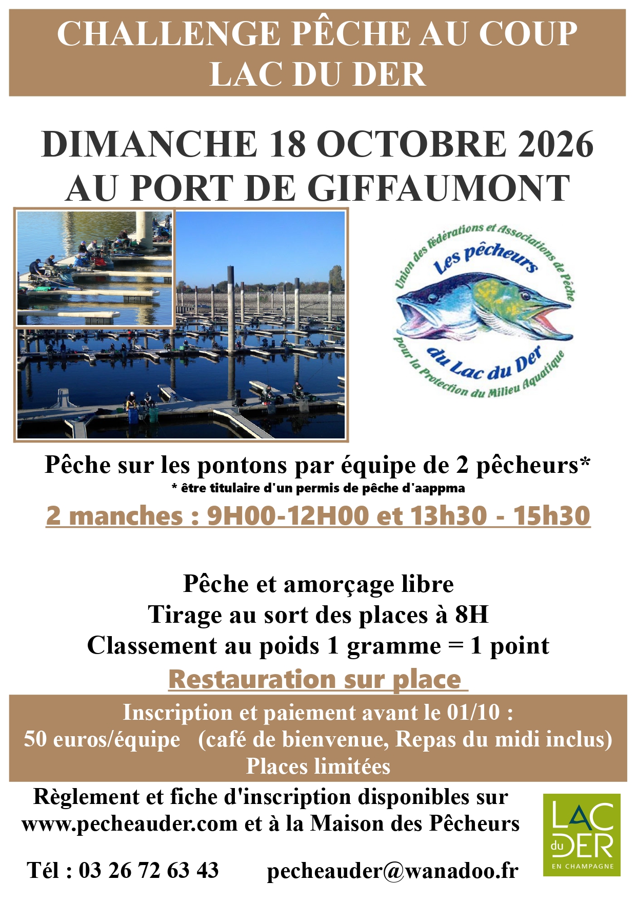 Challenge de pêche au coup