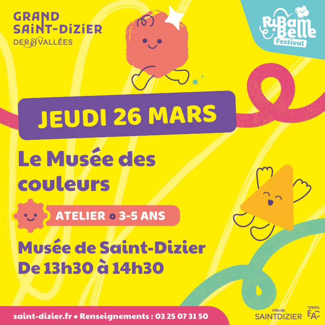 Atelier pour enfants : le Musée des Couleurs