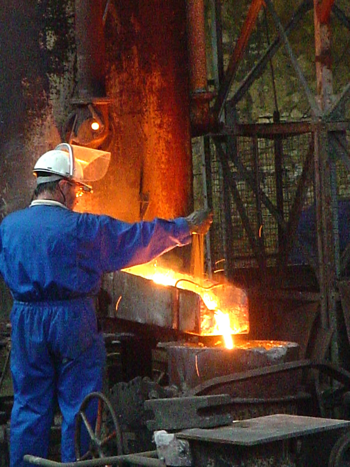 Coulée au cubilot