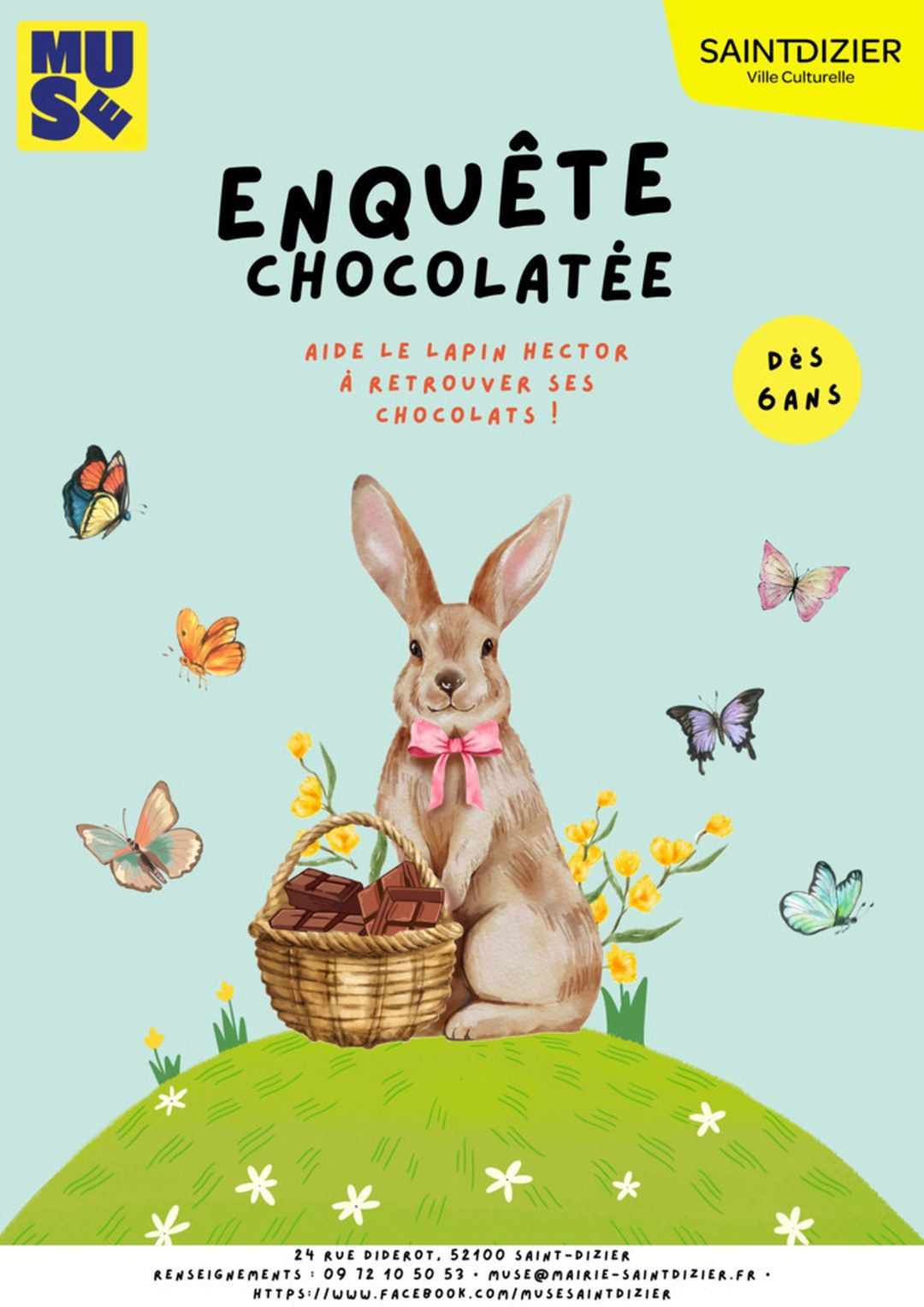 Jeu pour enfants : Enquête chocolatée