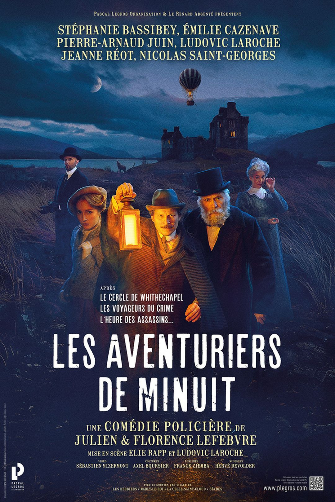 Théâtre : les aventuriers de minuit