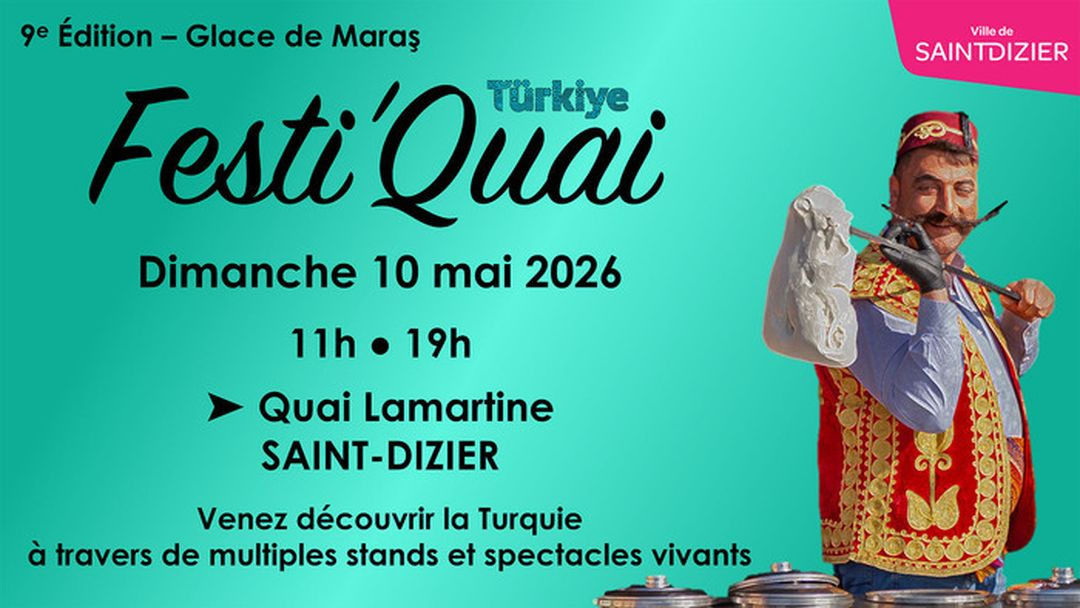 Festi’Quai 2026 – Glace de Maraş