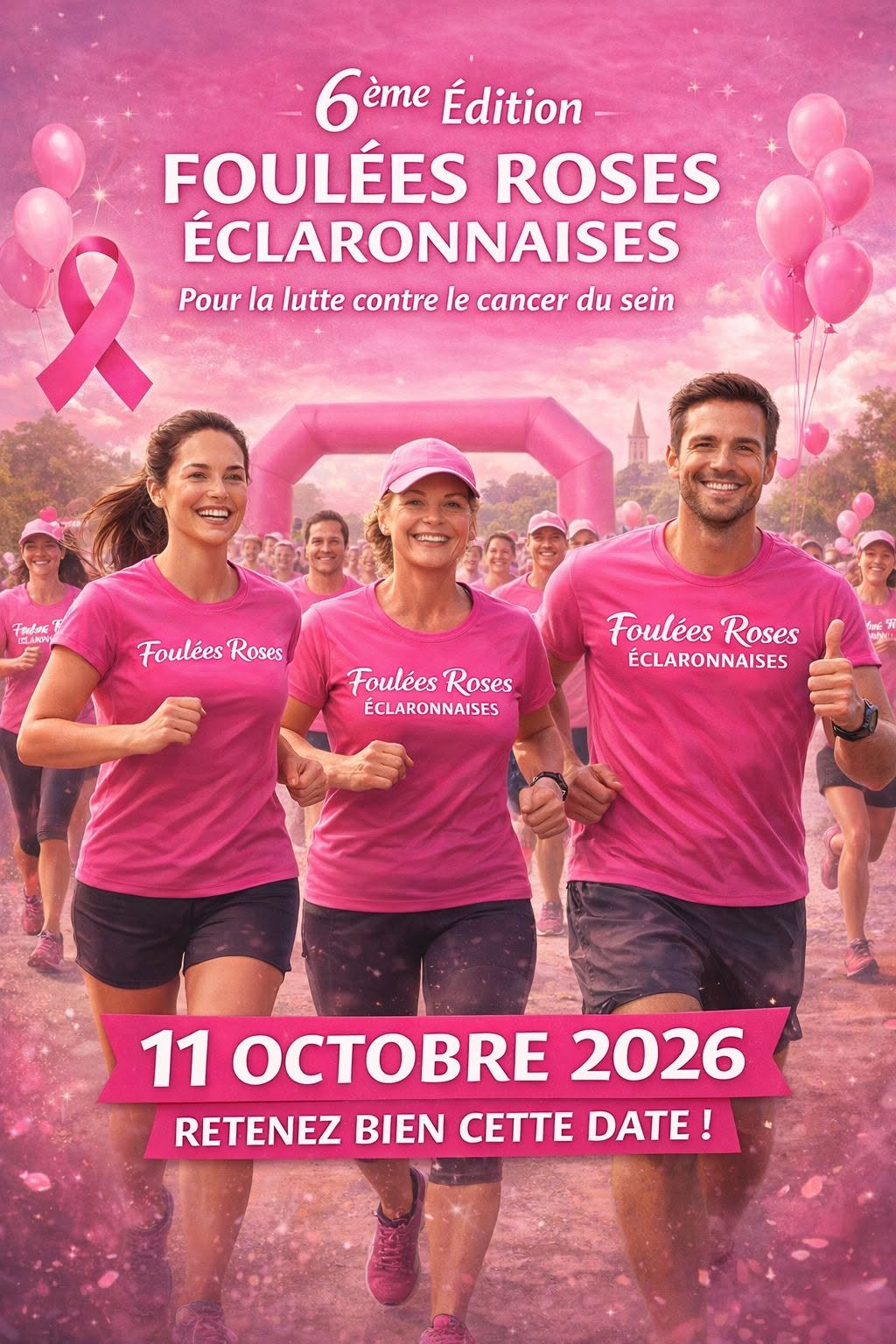 Les Foulées Roses Eclaronnaise
