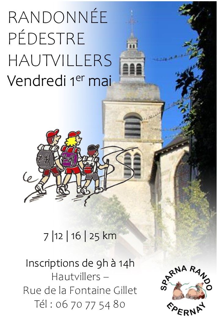 Randonnée pédestre à Hautvillers