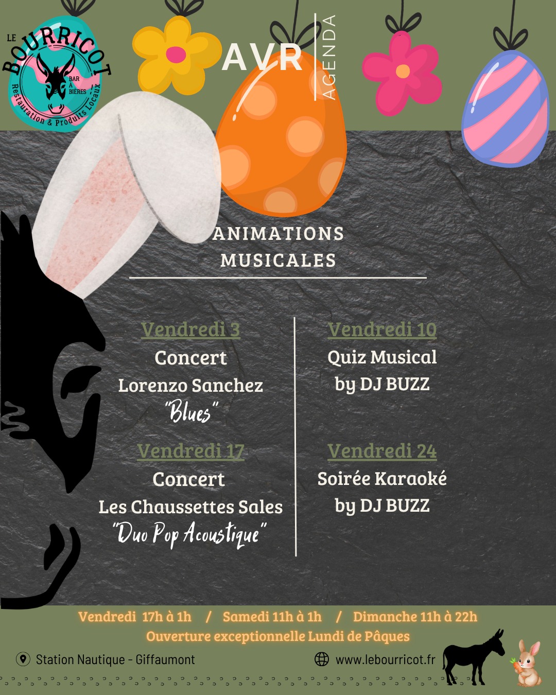 Concert " Duo Pop Acoustique" au Bourricot