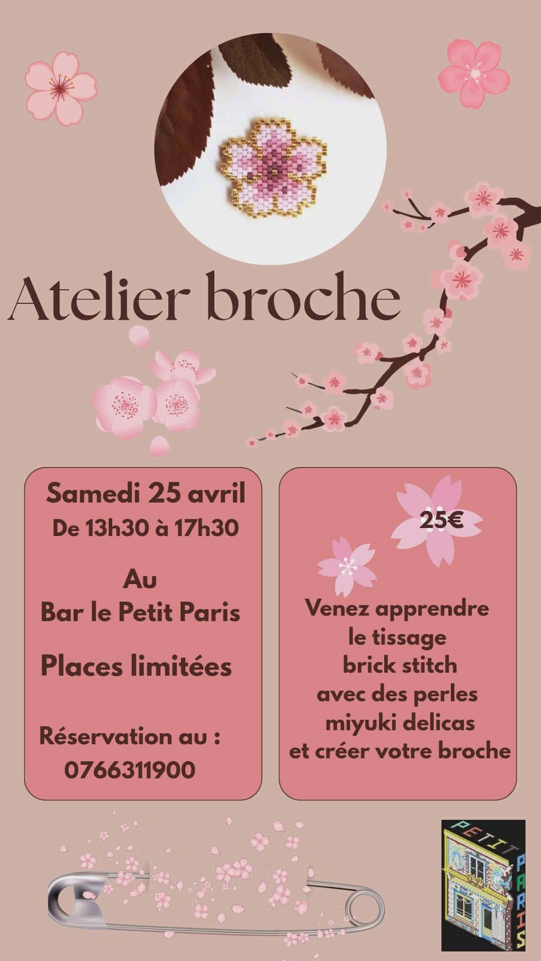 Atelier broche