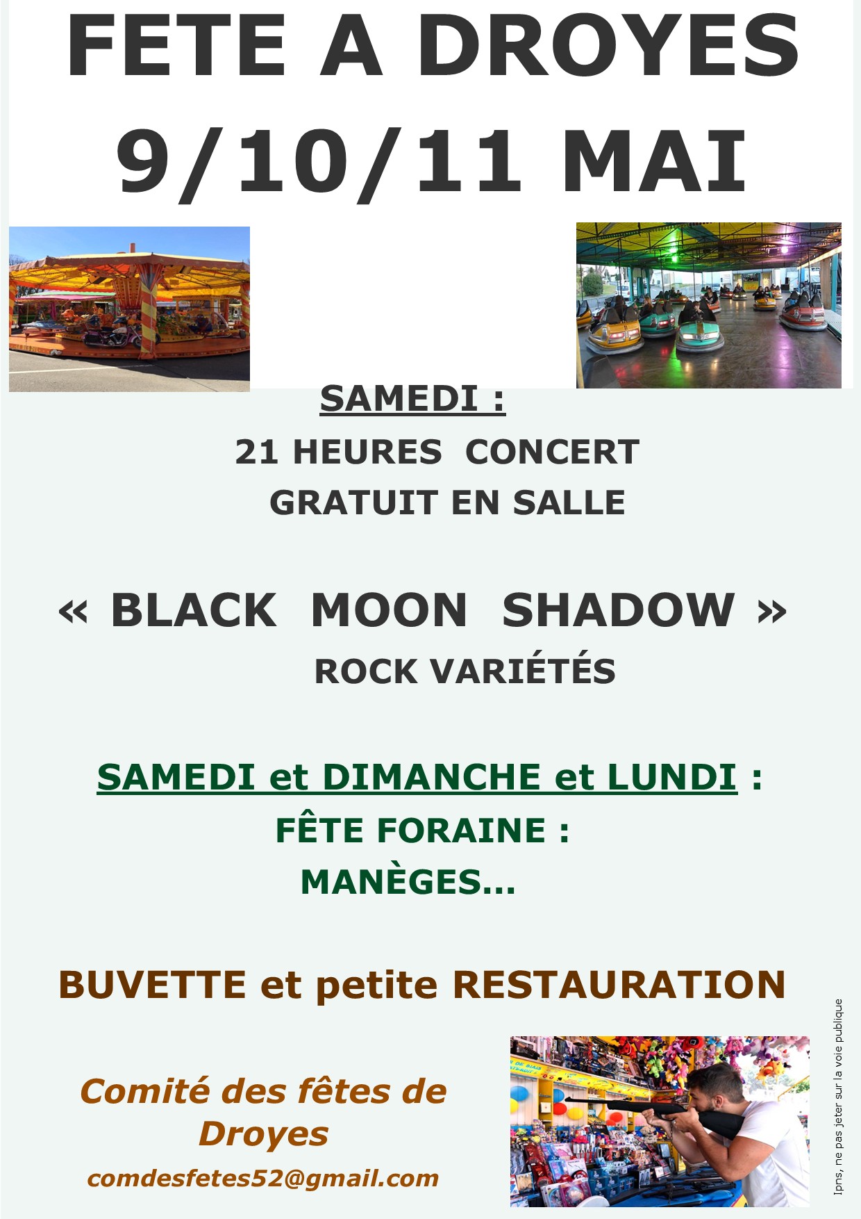 Fêtes du village de Droyes
