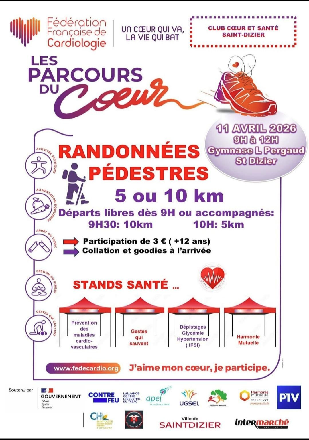 Randonnées pédestres : les parcours du coeur
