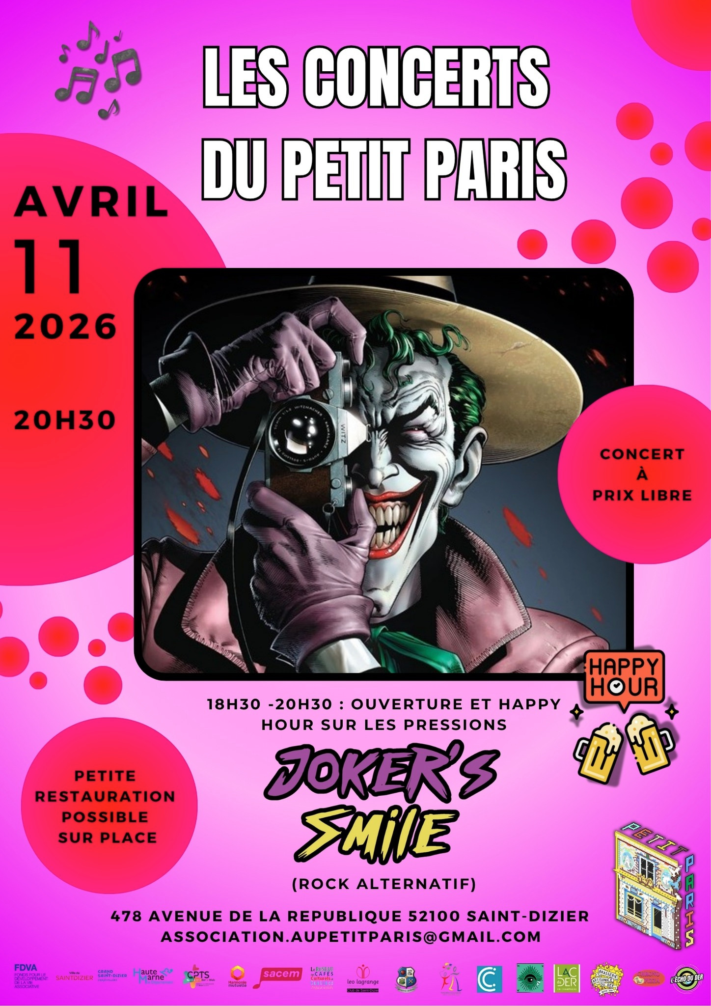 Concert : Joker's smile