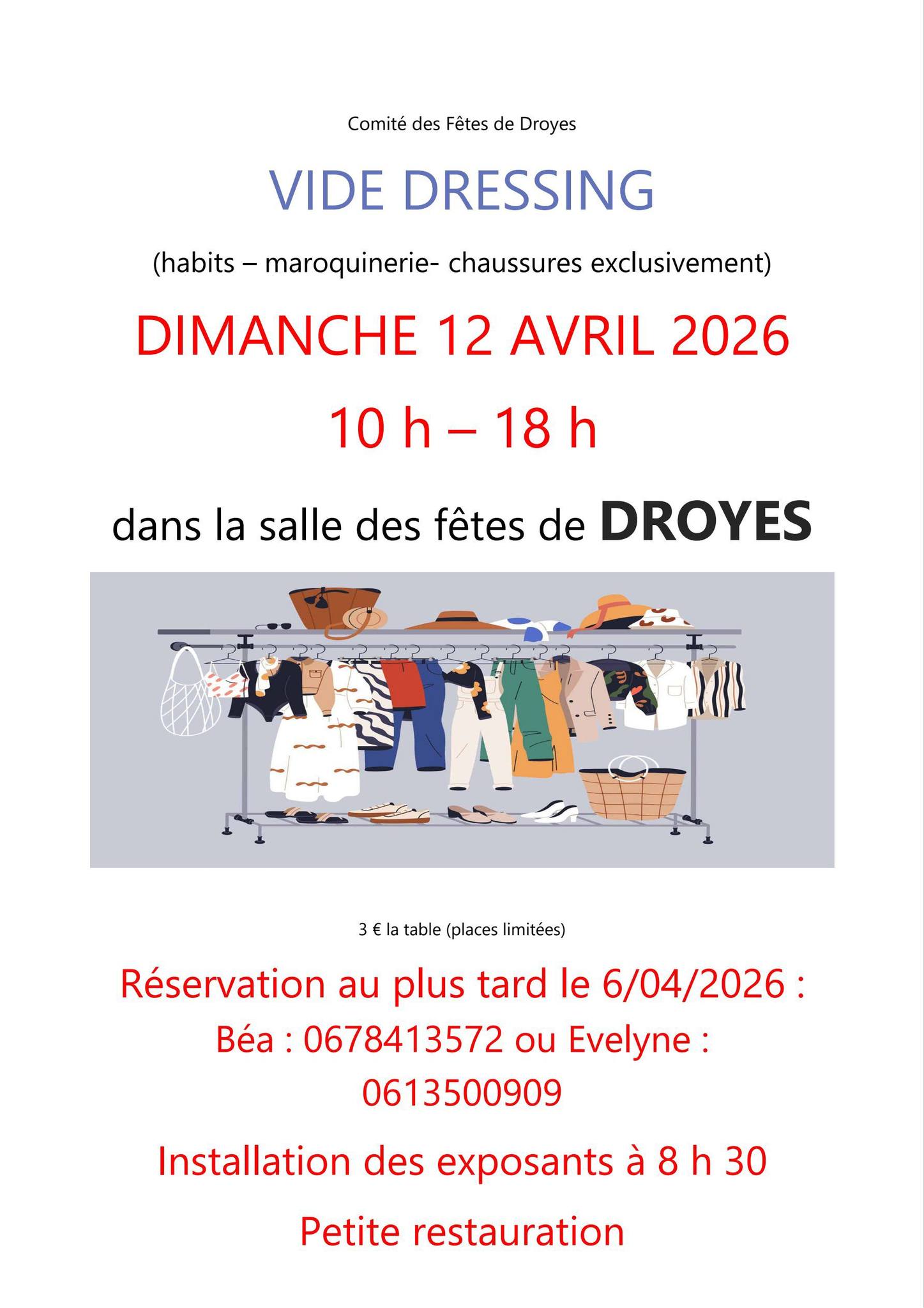 Vide dressing
