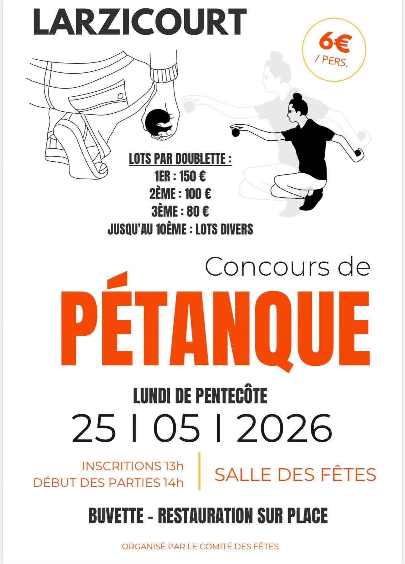 Concours de pétanque