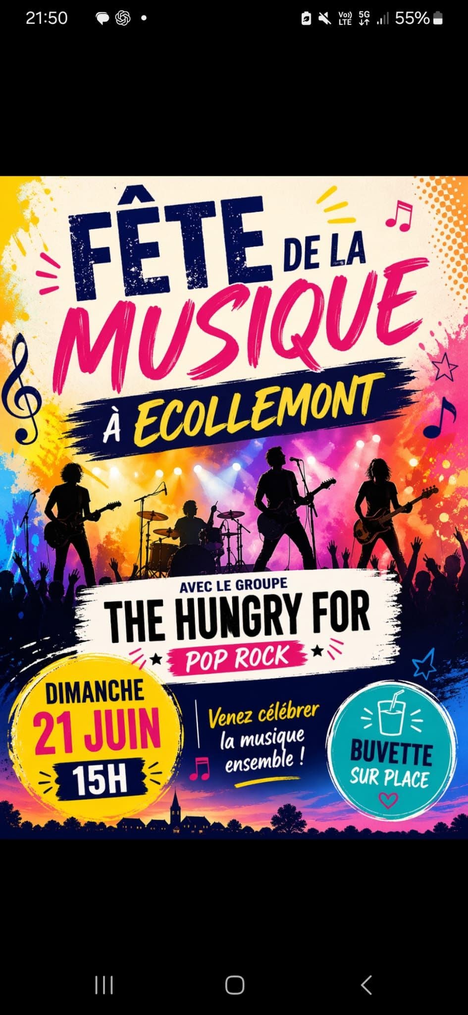 Fête de la musique à Ecollemont