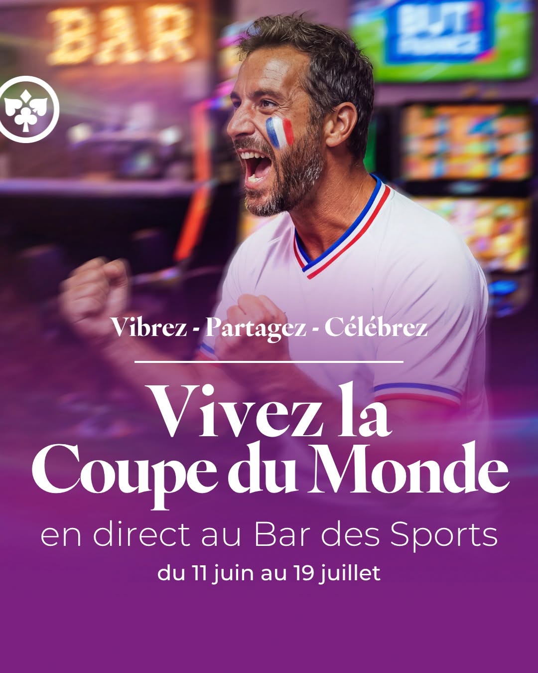 Casino JOA lac du du Der Diffusion match coupe du Monde