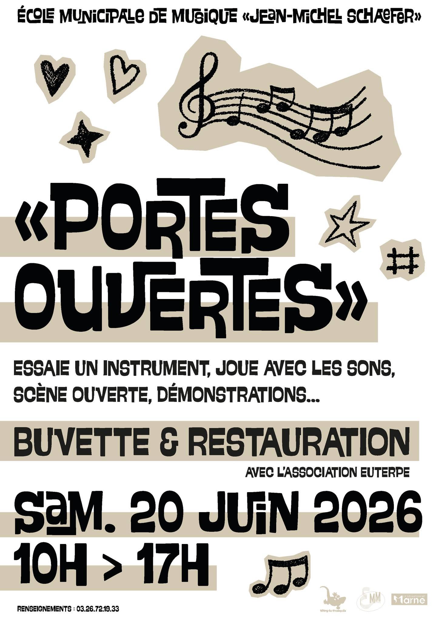 Portes Ouvertes de l'Ecole de Musique Jean- Michel Schaefer