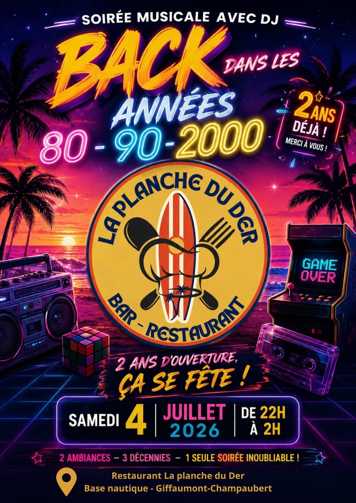 Soirée musicale avec DJ