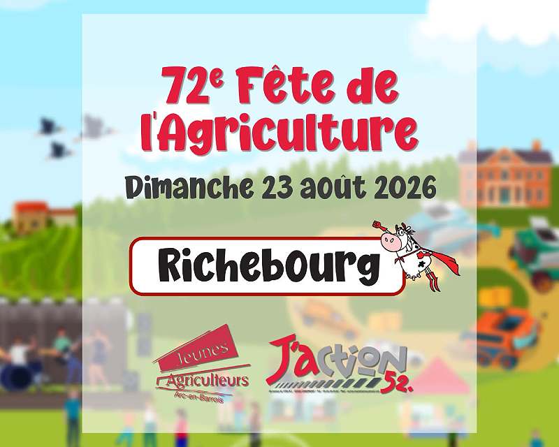 72ème fête de l'agriculture — visuel événement