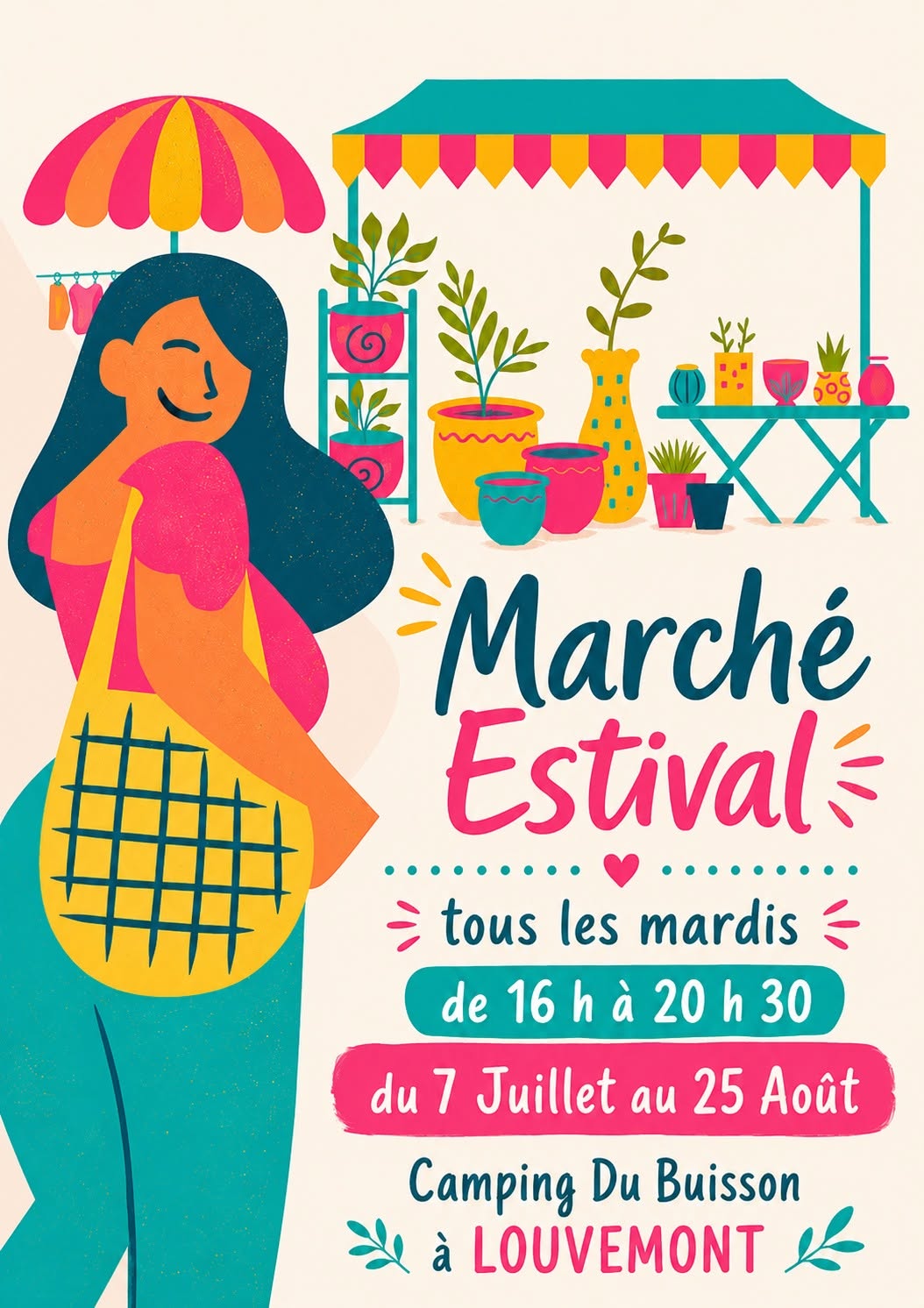 Marché estival