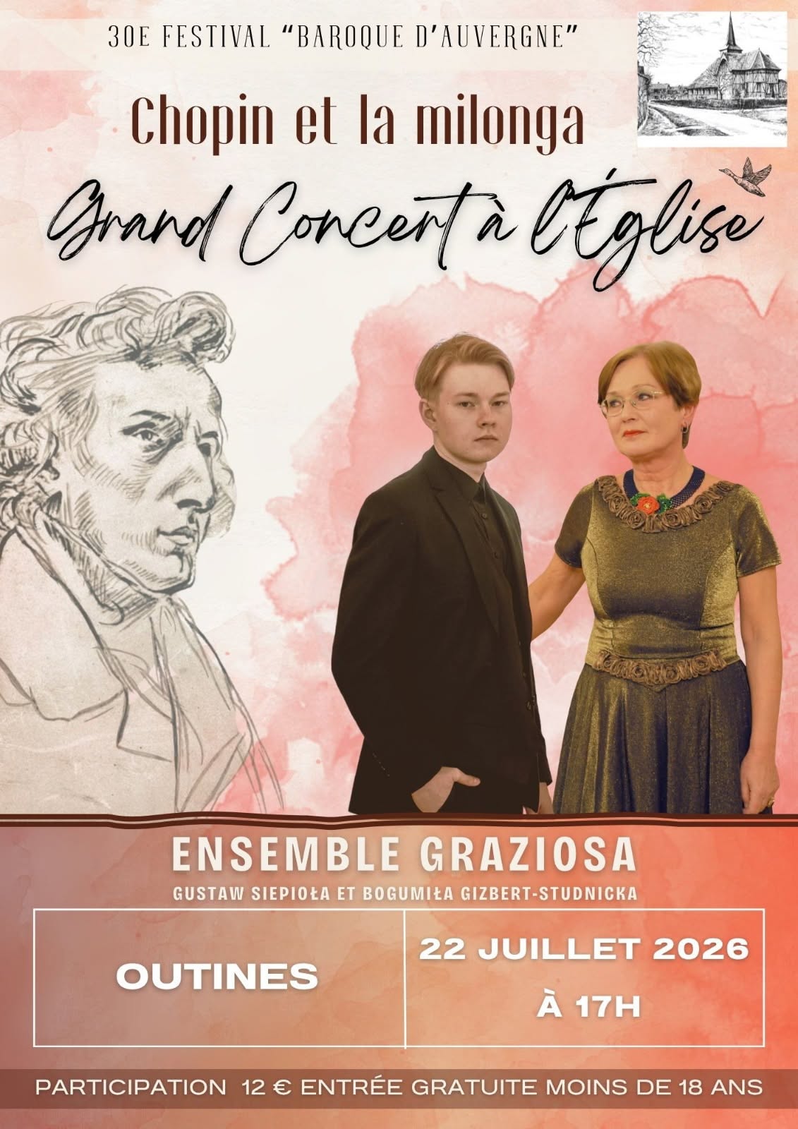 Concert à l'Eglise d'Outines
