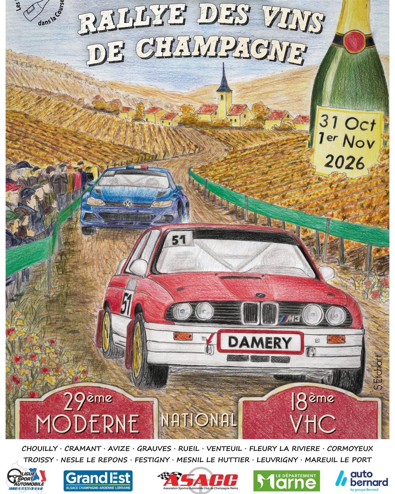 Rallye des vins de champagne Damery
